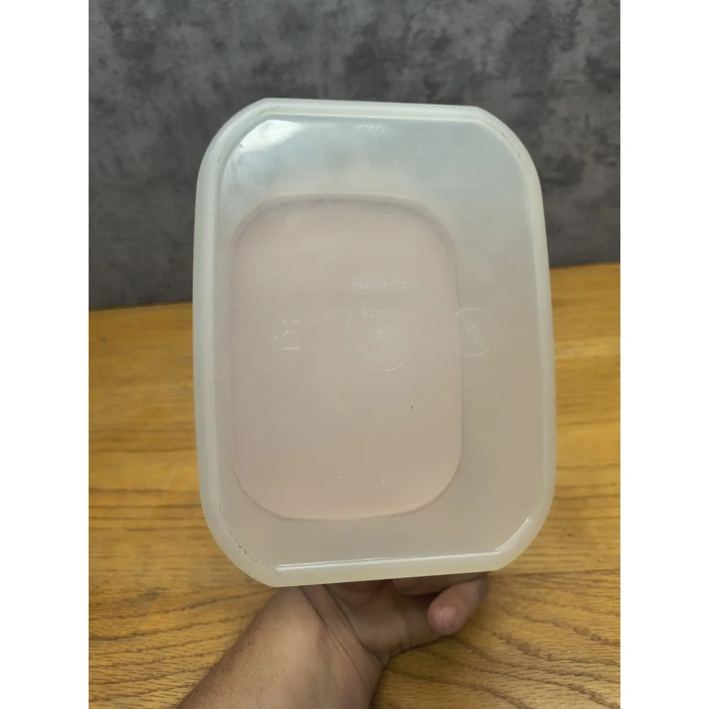 Lot‎ of 4 Vintage Light Pink Tupperware Mix Lot Made In The USA